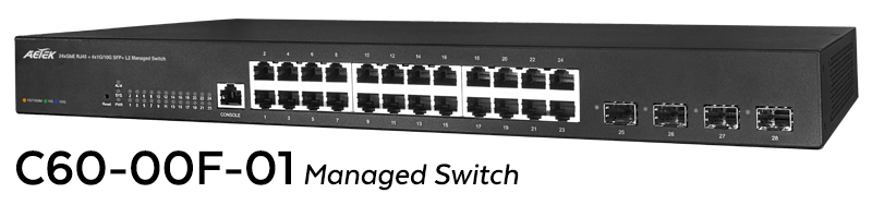 C60-00F-01 Managed Switch