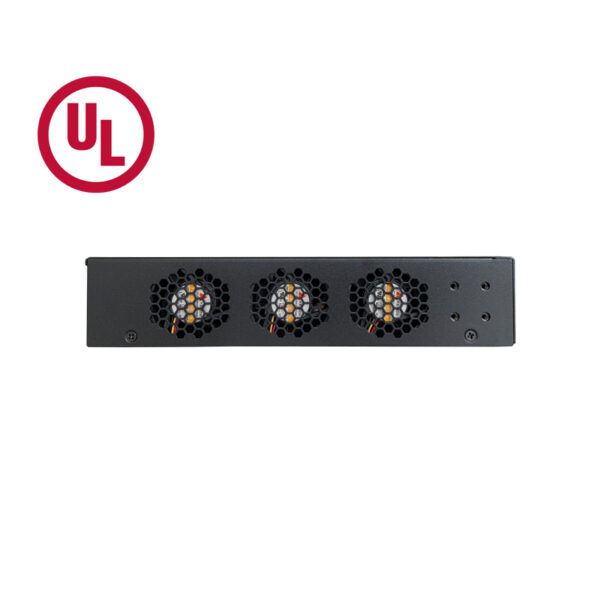 VX-GPU2610-9 UL PoE Switch Side 1