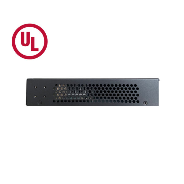 VX-GPU2610-9 UL PoE Switch Side 2